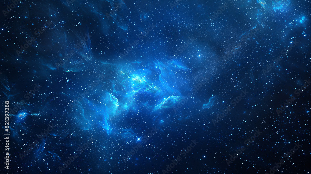 Fototapeta premium Stellar Nebula in Deep Space