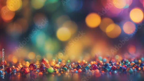 Bokeh. Enchanting Glow: The Allure of Dark Background Bokeh Image. Glowing Circles: Beautiful Bokeh Images.