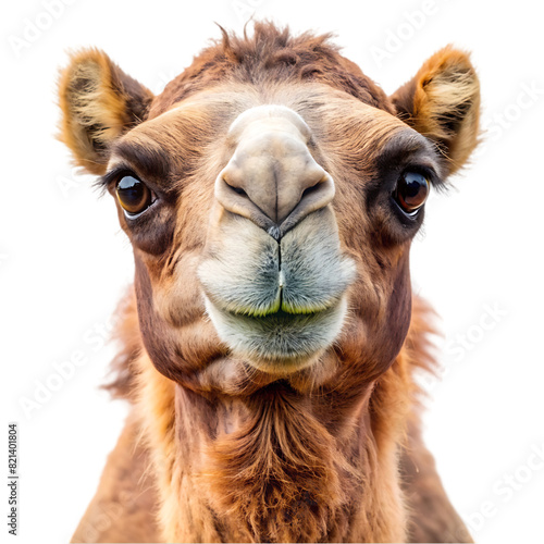 Camel isolated on transparent background