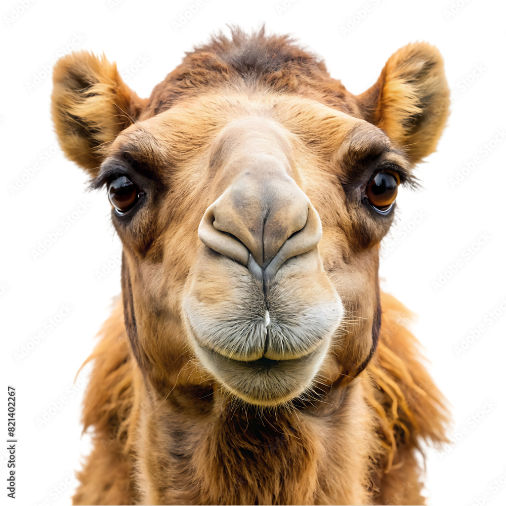 Obraz premium Camel isolated on transparent background