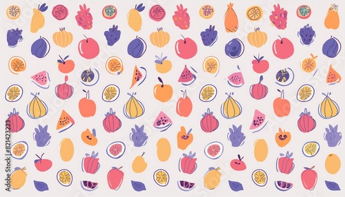Reference Image of  fruits pattern 