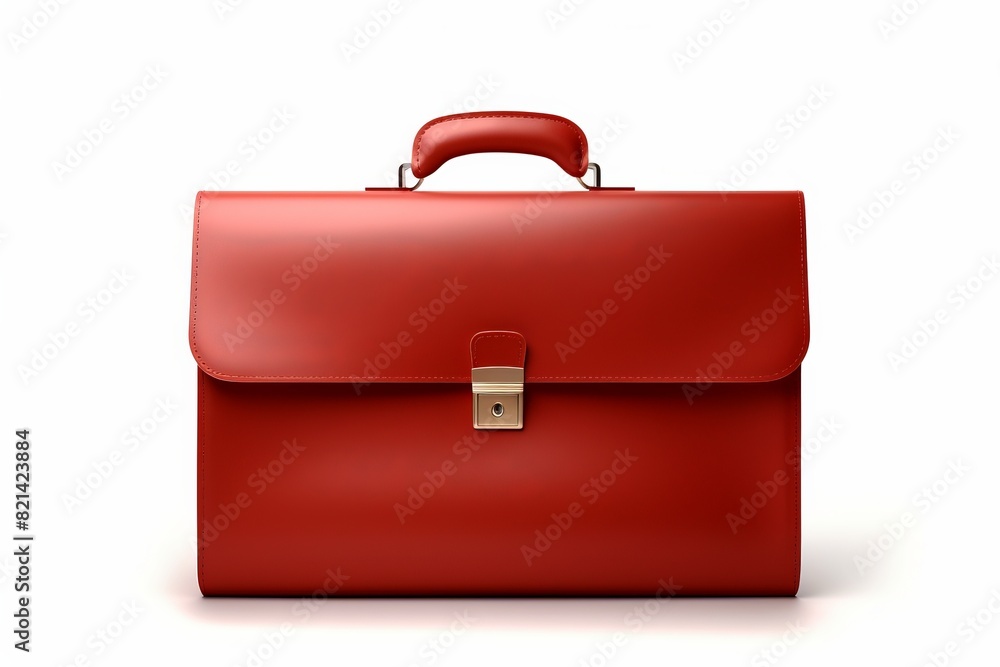 Elegant red leather briefcase with secure clasp, perfect for professionals. Stylish and functional for business needs. Elegant red leather briefcase with secure clasp, perfect for professionals. Stylish and functional for business needs.