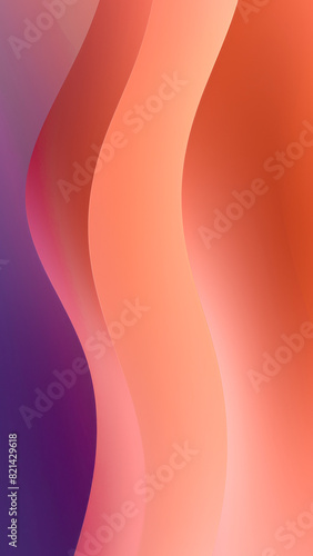Gradient abstract background with liquid shapes. Colourful flow curve illustration. Textured wave pattern for backgrounds.
