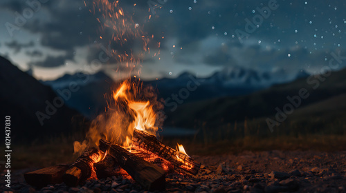 Starry Night Campfire 