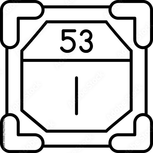 53 - Iodine Icon