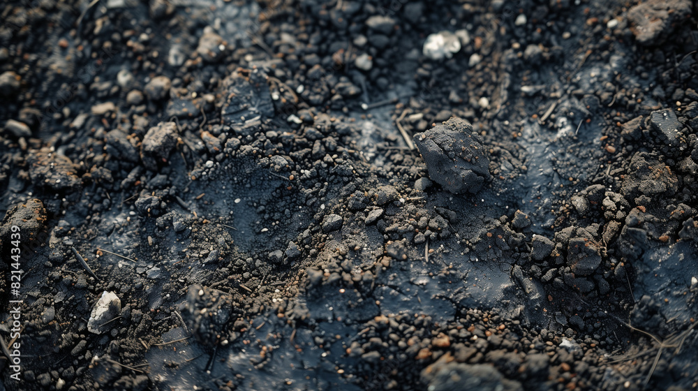 Nature's Canvas: Close-Up Ground Patterns