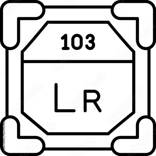 103 - Lawrencium Icon