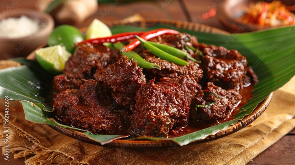 Rendang original recipes from indonesia . Generative Ai Rendang original recipes from indonesia . Generative Ai