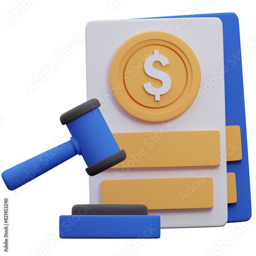 Legal Compliance And Business Ethics 3D Illustration