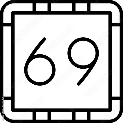 69 - Sixty-Nine Icon photo