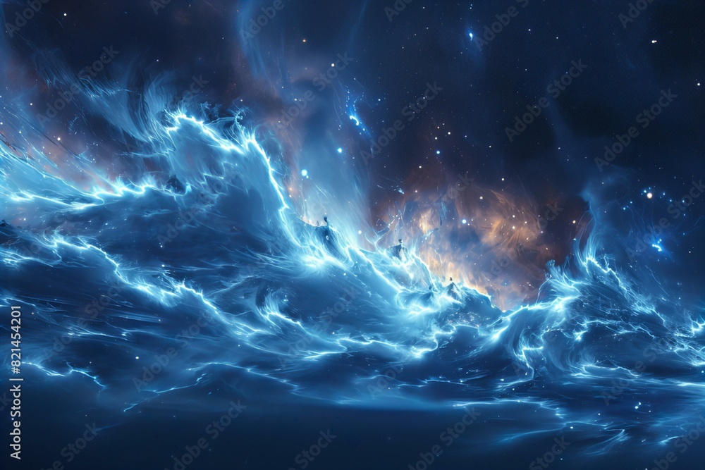 Electric Cosmic Waves Electric Cosmic Waves