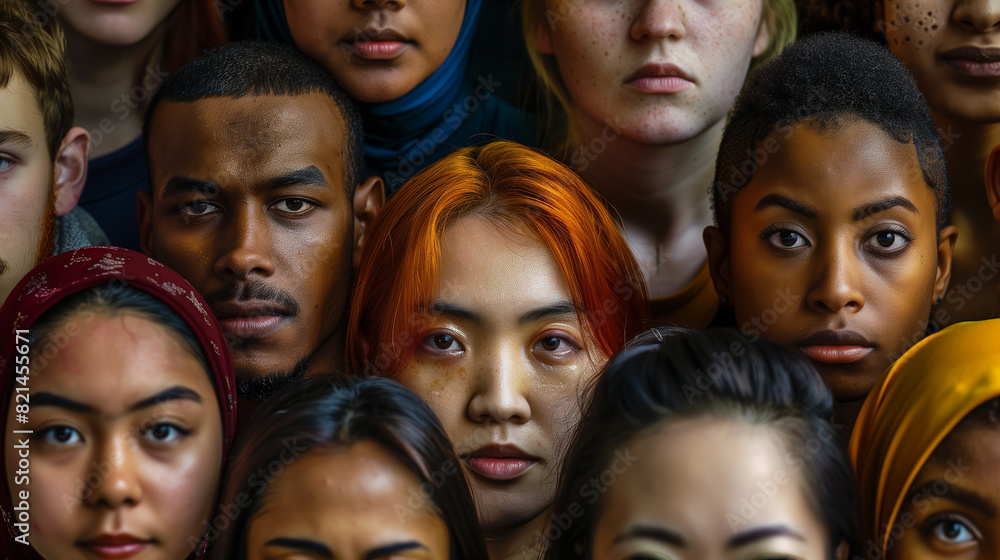A vibrant web banner showcasing individuals from diverse ethnic backgrounds coming together in harmony, capturing a range of skin tones, clothing styles, and expressions to represent diversity.
A vibrant web banner showcasing individuals from diverse ethnic backgrounds coming together in harmony, capturing a range of skin tones, clothing styles, and expressions to represent diversity.