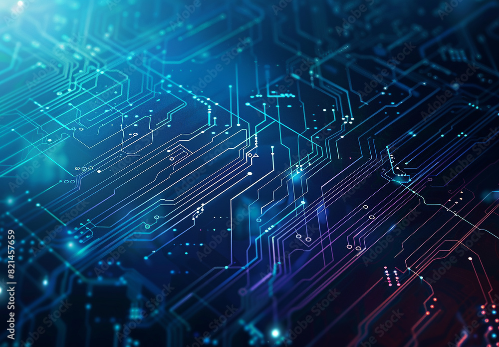 Photo of computer circuit board background Photo of computer circuit board background