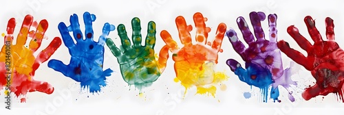 Children's Day Handprints
 photo