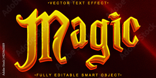 Vector Fully Editable Smart Object Text Effect