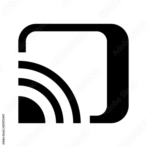 Cast Icon Vector Symbol Design Illustration