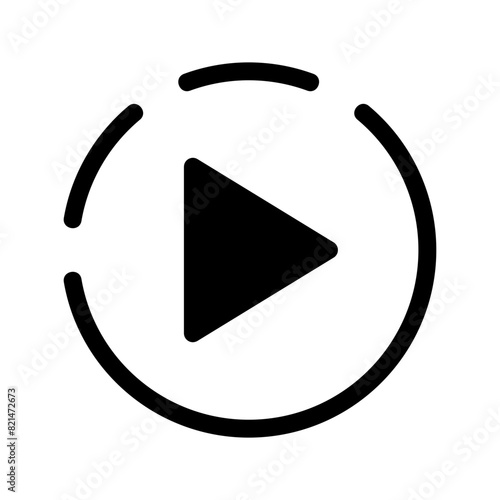 Play Icon Vector Symbol Design Illustration