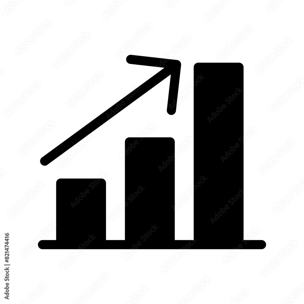 Chart Icon Vector Symbol Design Illustration Chart Icon Vector Symbol Design Illustration