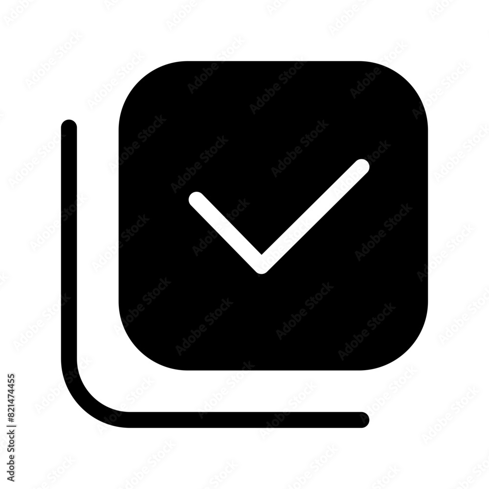 Check Icon Vector Symbol Design Illustration Check Icon Vector Symbol Design Illustration