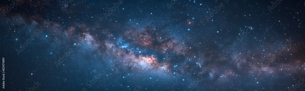 Space background with spiral galaxy and stars Space background with spiral galaxy and stars