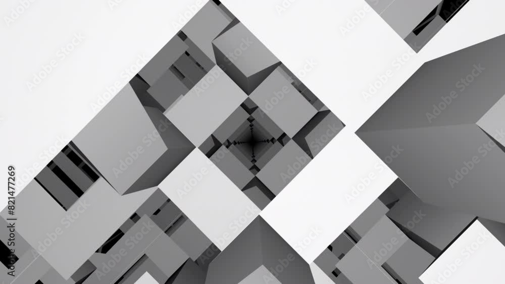 Seamlessly Loopable Abstract 3D Tunnel Seamlessly Loopable Abstract 3D Tunnel