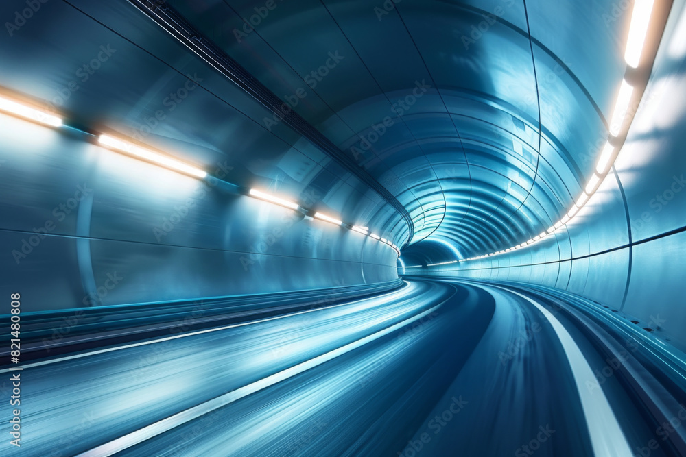 Modern highway tunnel underpass
Modern highway tunnel underpass