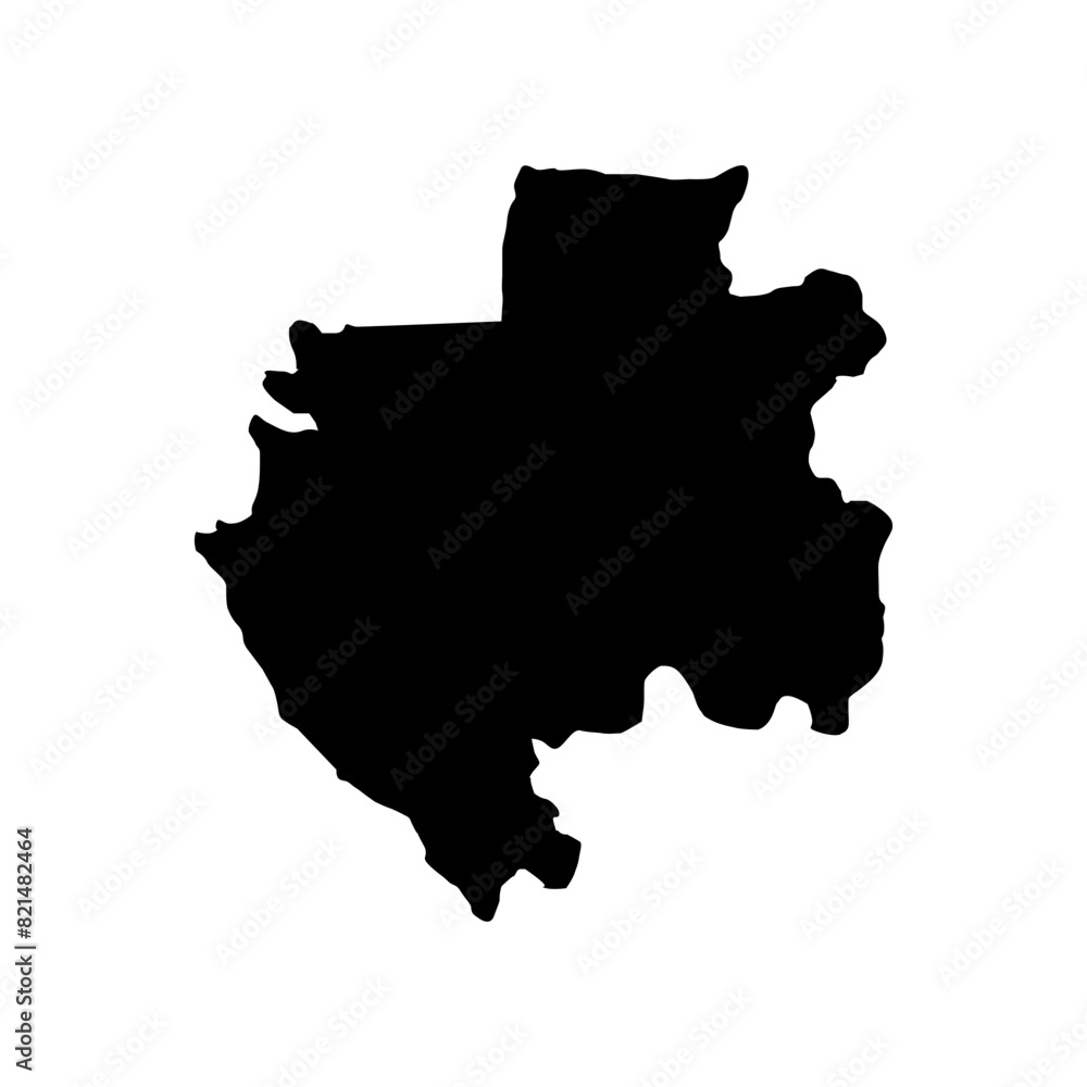 Gabon map Gabon map