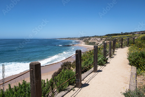 Crystal Cove beach bluff oc...