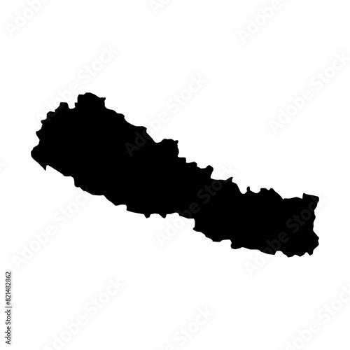 Nepal map