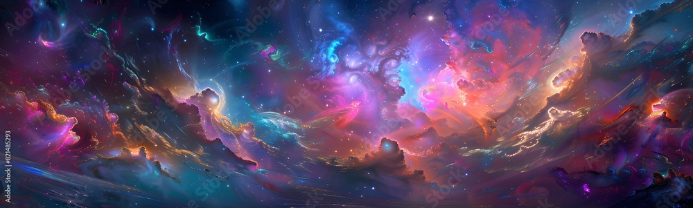 Obraz premium colorful fantasy background