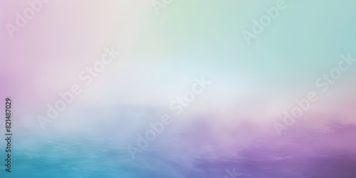 Abstract Backgrounds with Soft Pastel Hues in a Blue  Purple  and Green Gradient