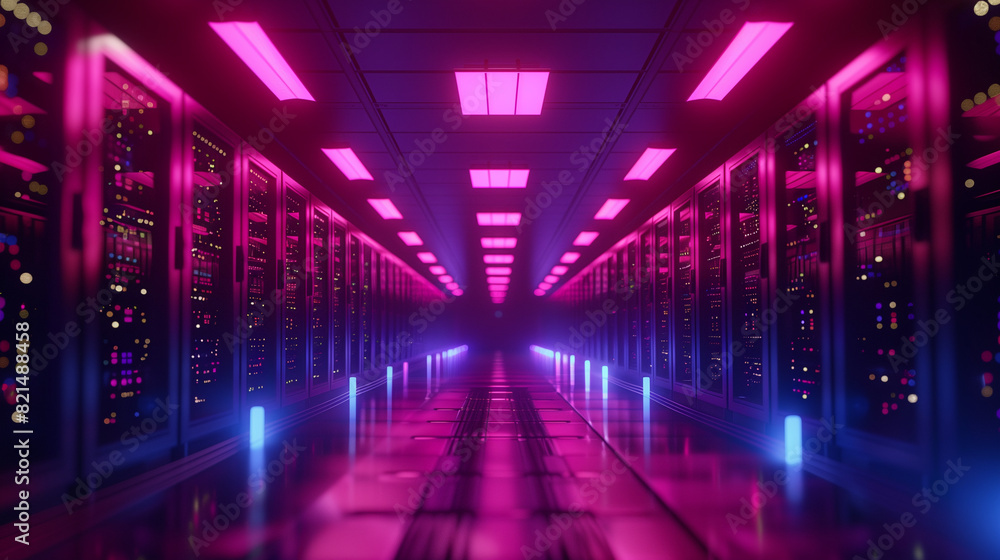 Rows of Servers in Data Center Rows of Servers in Data Center