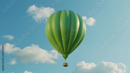 緑の気球 photo