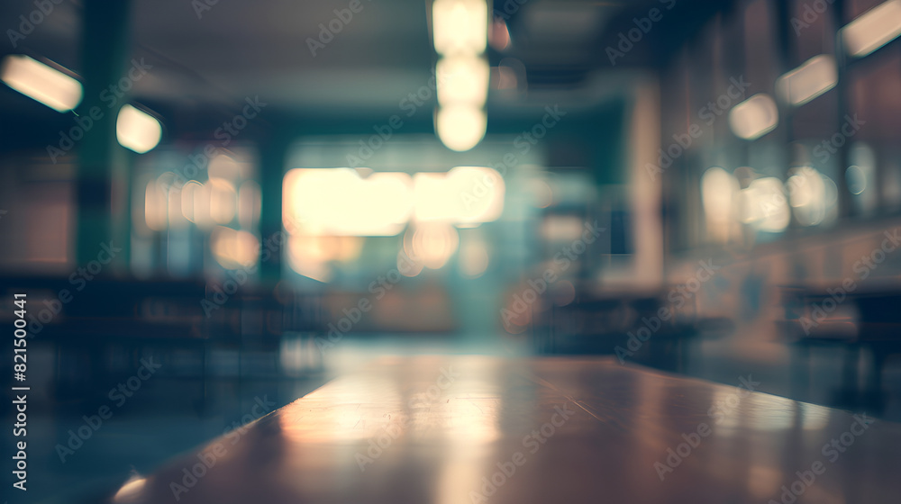 Blurred school background Blurred school background
