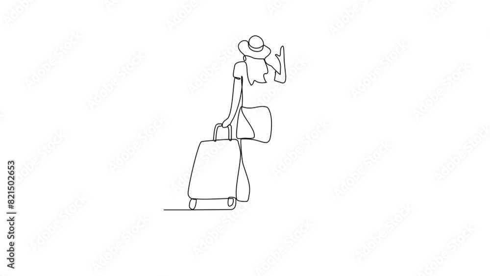 Animated self drawing of It's summer holiday video illustration. All about summer activity, people, things, transport, beach, food and games design in simple linear continuous style video concept. Animated self drawing of It's summer holiday video illustration. All about summer activity, people, things, transport, beach, food and games design in simple linear continuous style video concept.