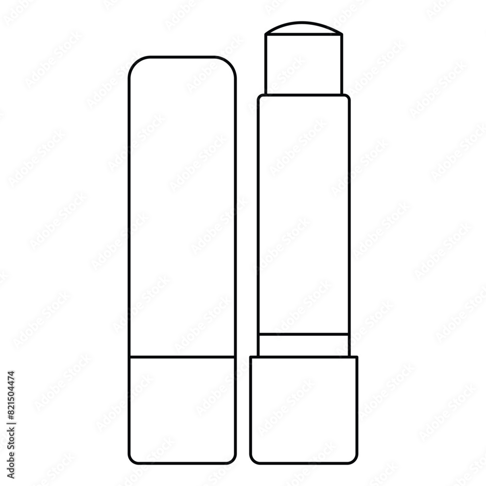Lipstick. Makeup cosmetic concept. 3d vector icon. Lipstick. Makeup cosmetic concept. 3d vector icon.