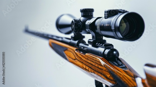 sniper rifle with scope