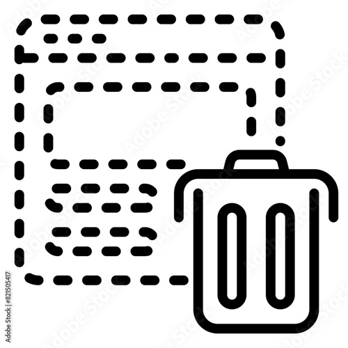 Remove icon, line icon style