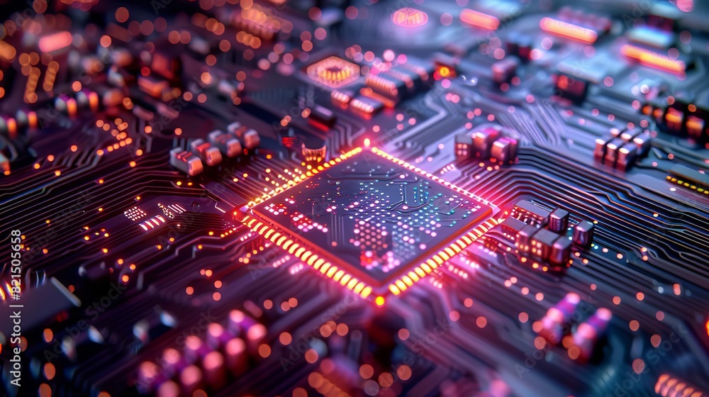 A detailed diagram of a nanoscale circuit used in advanced electronics, A detailed diagram of a nanoscale circuit used in advanced electronics,