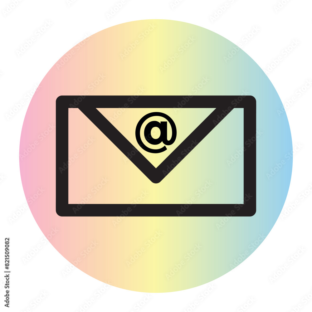 Icono de correo email vector Icono de correo email vector