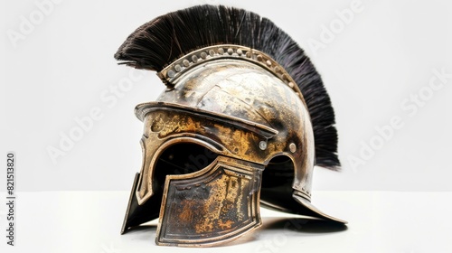 ancient roman helmet