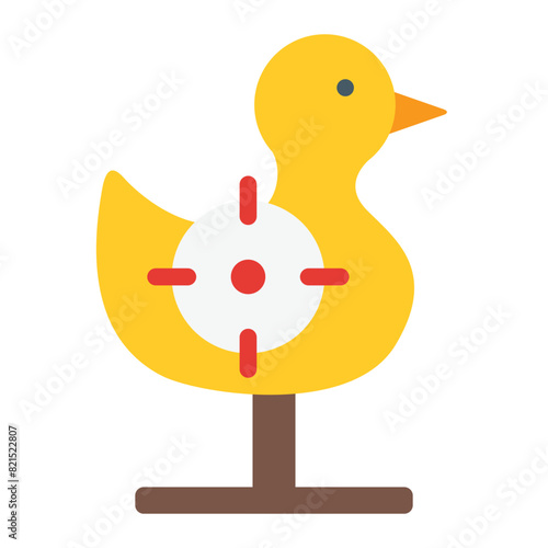 duck shooting icon 