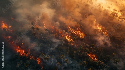 Forest Fires, Environmental Degradation © MAY