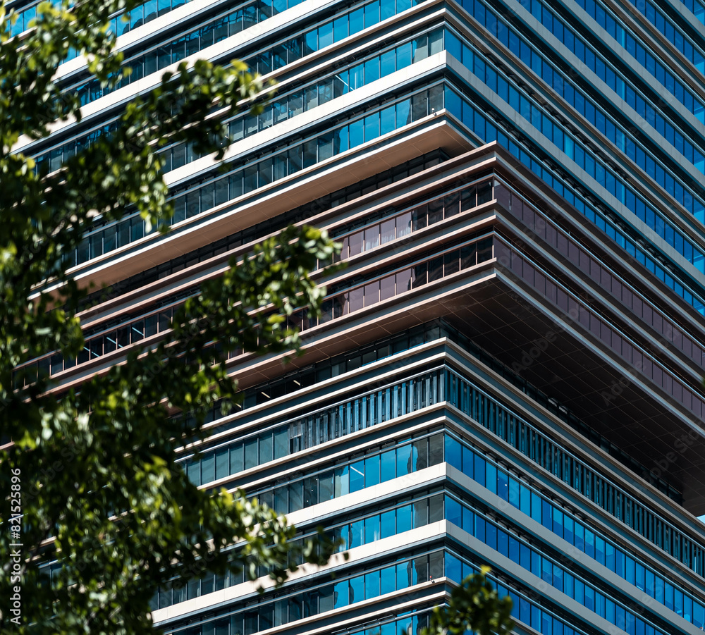 Obraz premium Modern Architecture; office building in China