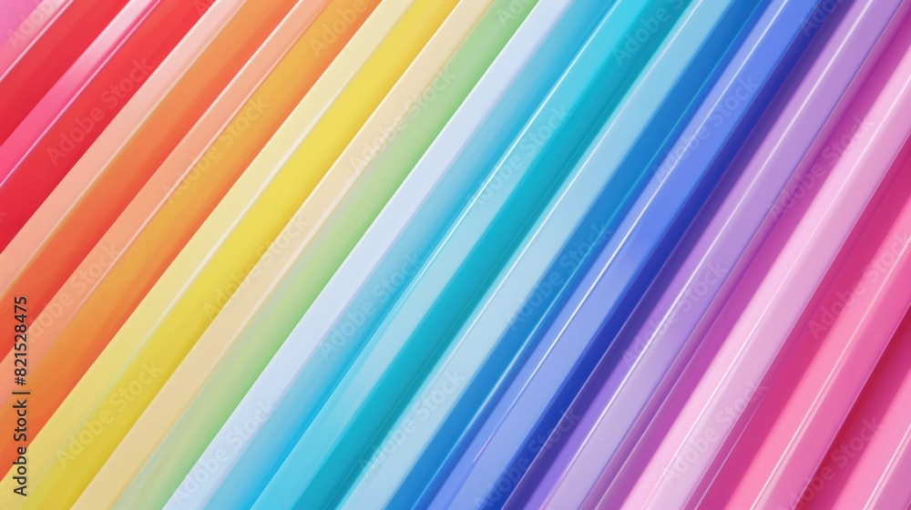 Vibrant Rainbow Striped Background in High Resolution Vibrant Rainbow Striped Background in High Resolution