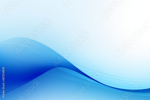 Blue Power Point Background texture wave