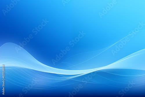 Blue Power Point Background texture wave