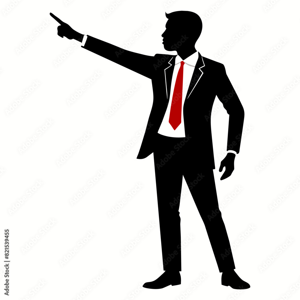 a professional business man running fast with briefcase vector silhouette a professional business man running fast with briefcase vector silhouette