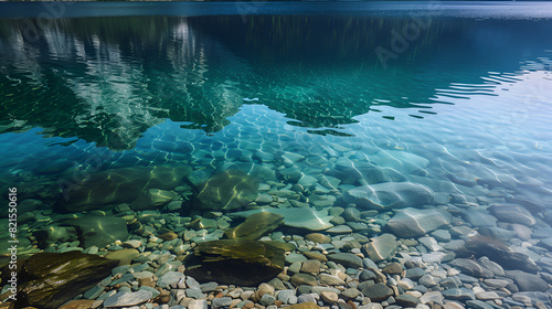 Crystal Clear Lake Reflections