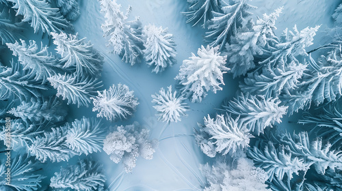 Snow-Covered Pine Trees